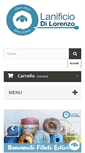 Mobile Screenshot of lanificiodilorenzo.com